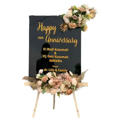 Papan Bunga Akrilik Patebon